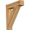 Ekena Millwork Traditional Block Rough Sawn Outlooker, Western Red Cedar, 8"W x 30"D x 34"H OUT08X30X34TRA05RWR - alternate 1